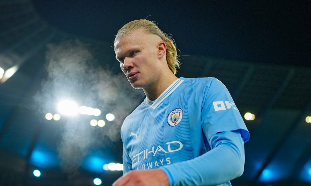 Haaland no juega con el Manchester City desde inicios de diciembre. (Foto: Manchester City)