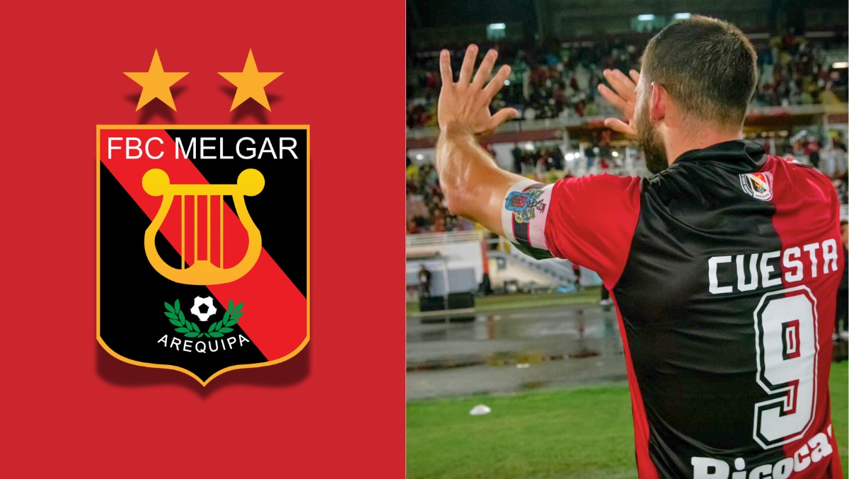 Homenaje a Bernardo Cuesta en Melgar | Foto: Composición Depor / Melgar