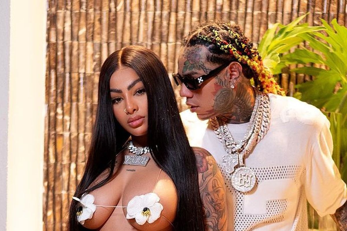 El rapero y Yailin la más viral demuestran en redes sociales que entre ellos solamente hay amor (Foto: Tekashi 6ix9ine / Instagram)