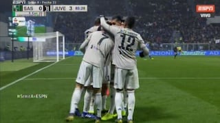 ¡No solo sabe anotar! Asistencia de Cristiano Ronaldo para gol de Juventus contra Sassuolo [VIDEO]