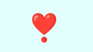 WhatsApp: el extraño significado del emoji del corazón con un punto debajo