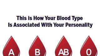 Tu verdadera personalidad será expuesta cuando indiques el tipo de sangre que tienes