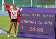 Cayetana Chirinos y la costumbre de batir récords en el atletismo