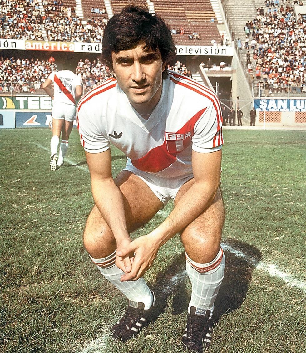 Juan Carlos Oblitas como jugador de la Selección Peruana. (Foto: Getty Images)