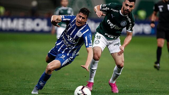 Lo 'Tombaron': Palmeiras goleó 4-0 a Godoy Cruz y avanzó a cuartos de Copa Libertadores 2019