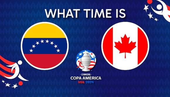 Football fans in USA, UK, and Australia! Find out what time to tune in for the Venezuela vs. Canada Copa América quarterfinal match. All time zones included. | Photo by Canva / Depor Composition