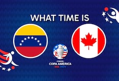 What time is the kick-off for Venezuela vs. Canada tonight? Start time and time zones