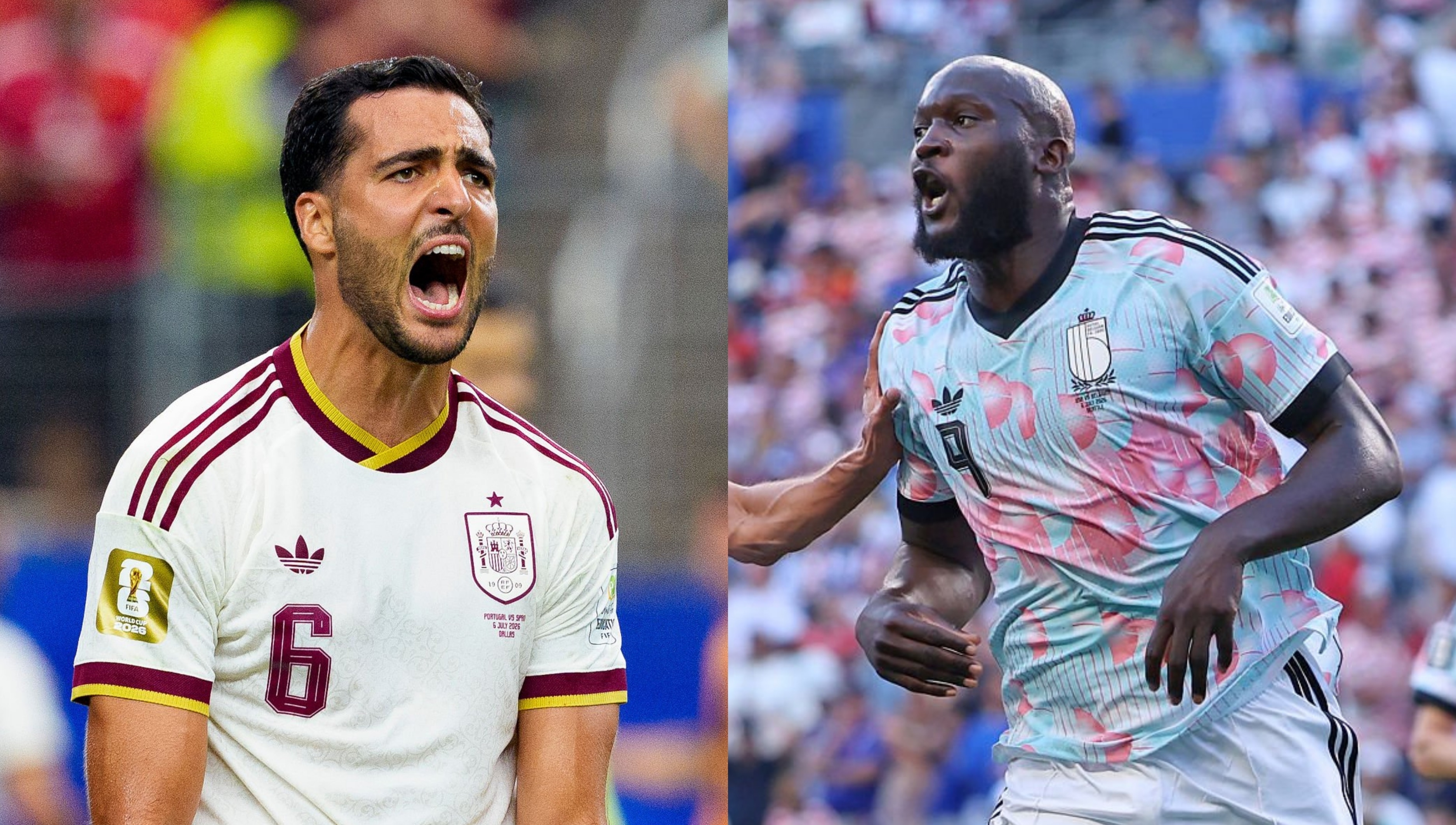 España vs. Bélgica. (Foto: Getty Images)
