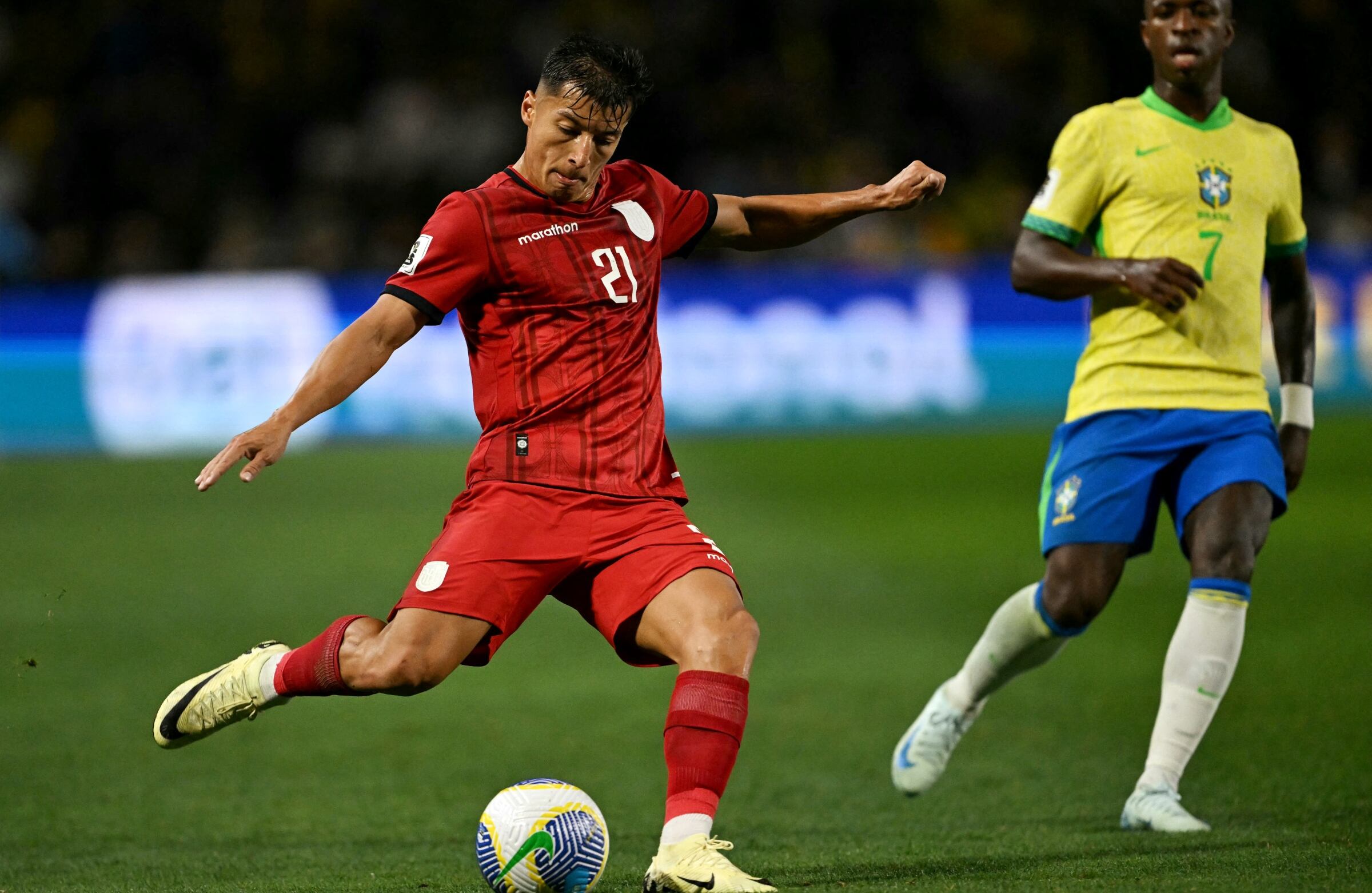 Conoce los horarios y canales para ver Ecuador vs. Brasil desde Estados Unidos. (Foto: AFP)