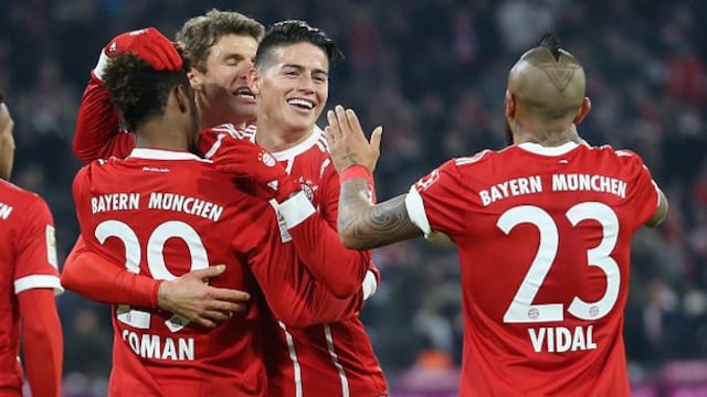 Arturo Vidal recibe emotiva despedida de James Rodríguez tras su salida del Bayern Munich [FOTO]