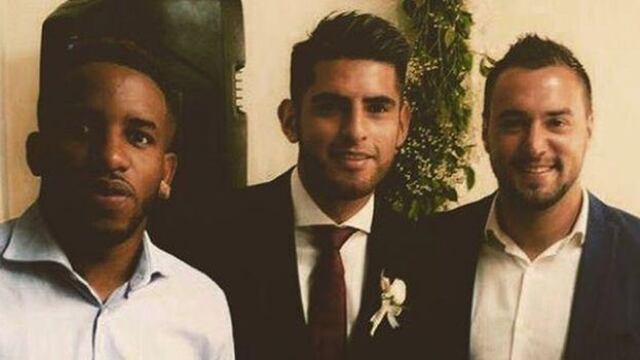 Carlos Zambrano se casó y Jefferson Farfán lo vaciló en Instagram [FOTO]