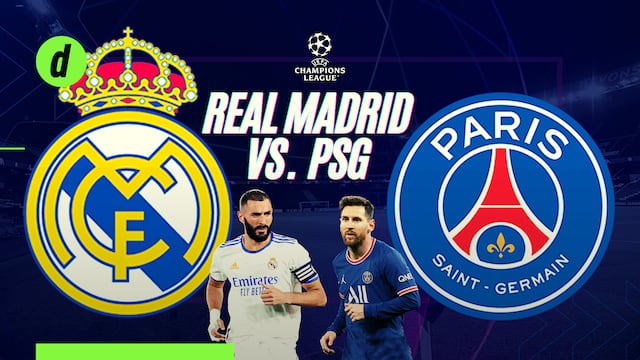 Real Madrid vs. PSG EN VIVO: apuestas, horarios y canales TV para ver la Champions League