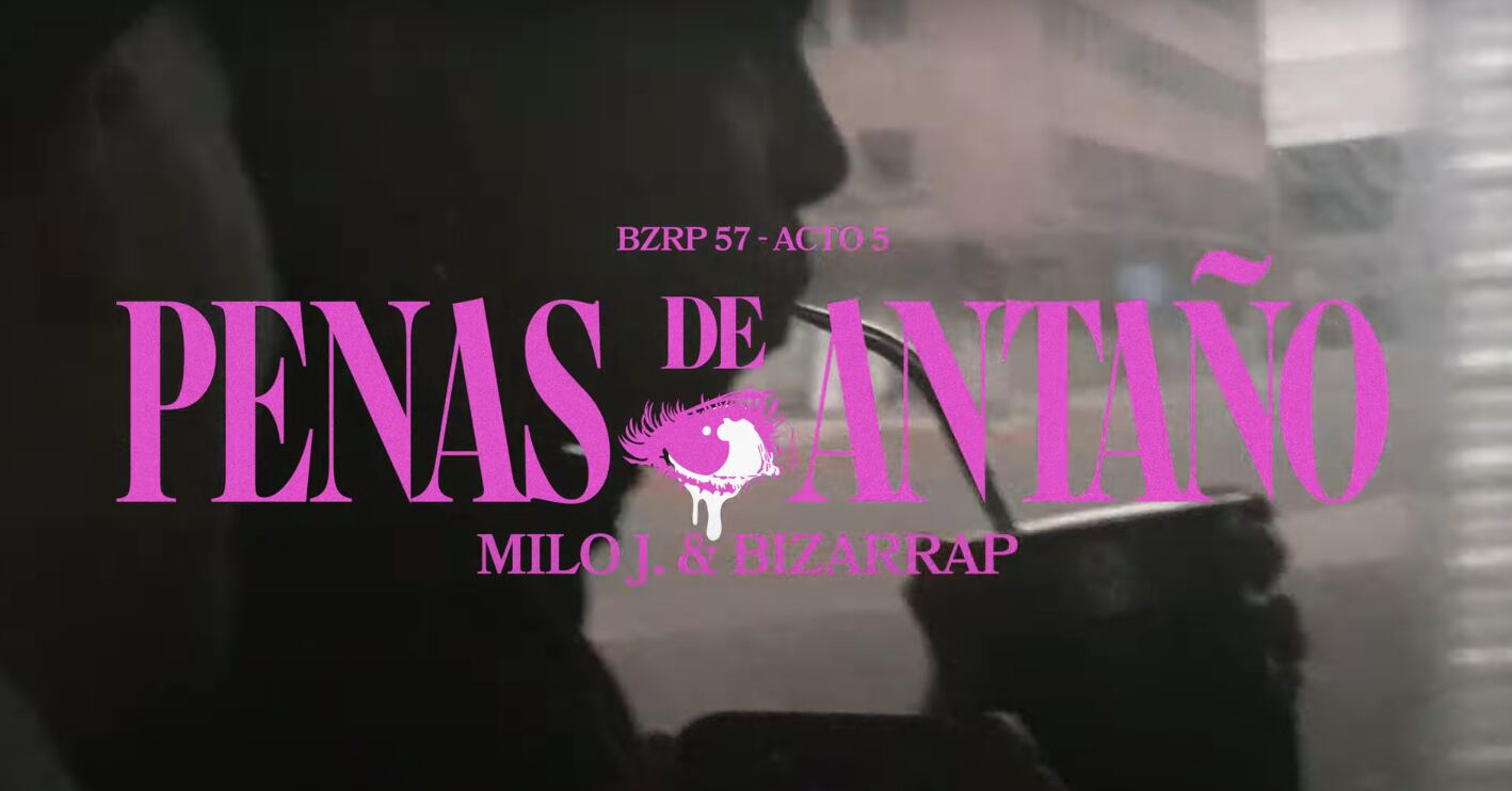 "Penas de antaño" es el quinto y último acto del “BZRP Music Session #57” con Milo J (Foto: Bizarrap / YouTube)