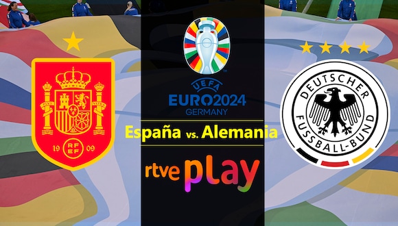 Sigue aquí la transmisión de RTVE Play ONLINE del España vs Alemania, por los cuartos de final de la Eurocopa 2024. | Foto: AFP / Composición: Héctor Honores