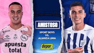Alianza Lima vs Sport Boys EN VIVO vía GOLPERU: link gratis del partido amistoso