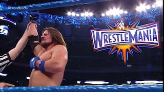 SmackDown: AJ Styles derrotó a Luke Harper y luchará ante Bray Wyatt en WrestleMania 33