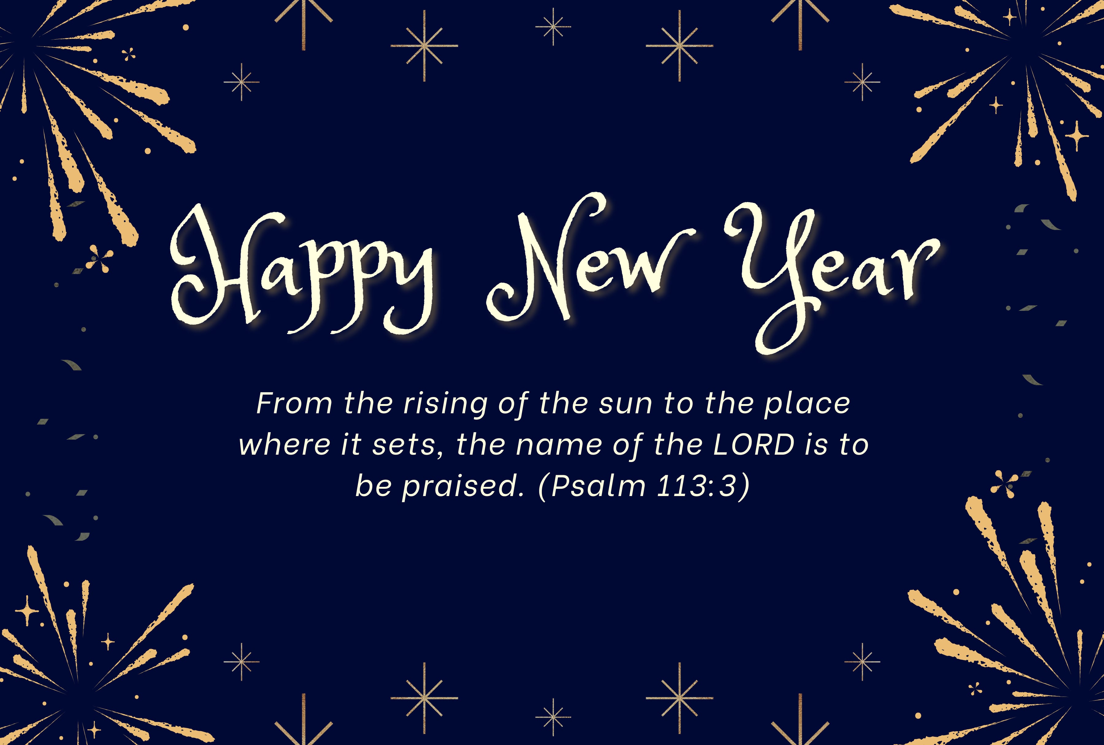 From the rising of the sun to the place where it sets, the name of the LORD is to be praised. (Psalm 113:3) | Photo by canva.com / Depor