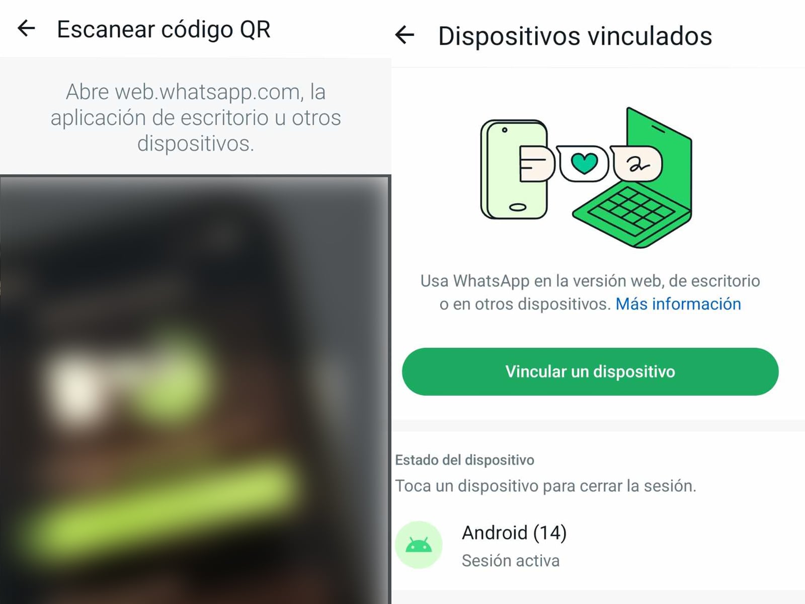 Una vez carguen tus dispositivos, podrás ver tu chats en el otro celular. (Foto: Depor - Rommel Yupanqui)