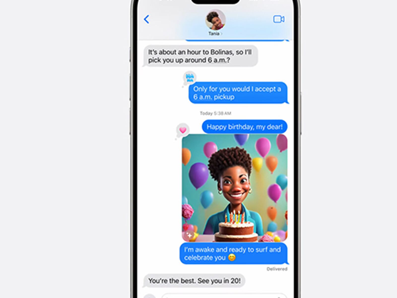 APPLE | También crearás imágenes originales. (Foto: Apple)