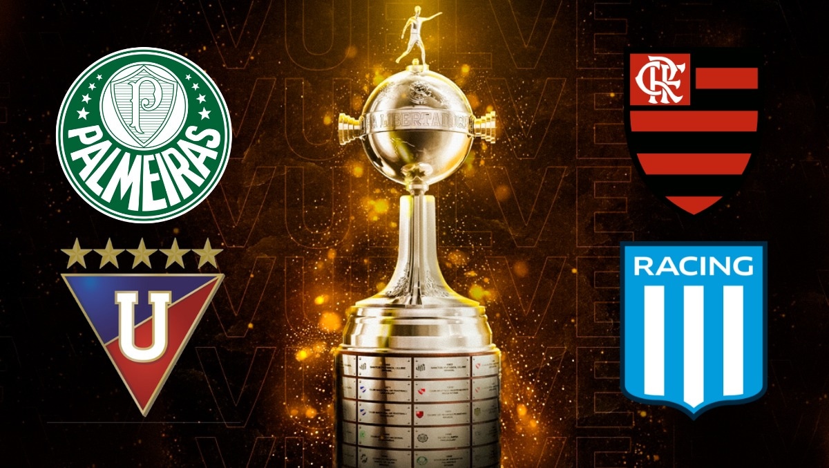 Clasificados a semifinales de la Copa Libertadores 2025. (Foto: Composición)