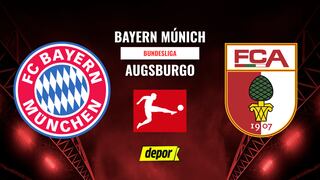 Bayern vs. Augsburgo EN VIVO vía ESPN y Disney Plus por internet gratis en directo con Luis Díaz