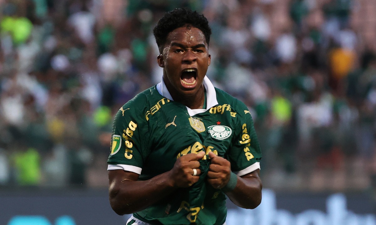 Endrick jugará en el Palmeiras hasta mediados de julio y luego viajará a España. (Foto: Palmeiras)