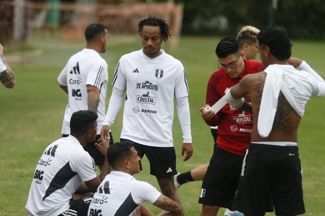 Entrenamiento de la selección peruana de fútbol con miras a la próxima fecha doble por las eliminatorias 2026. (Foto: Mario Zapata Nieto / @photo.gec)