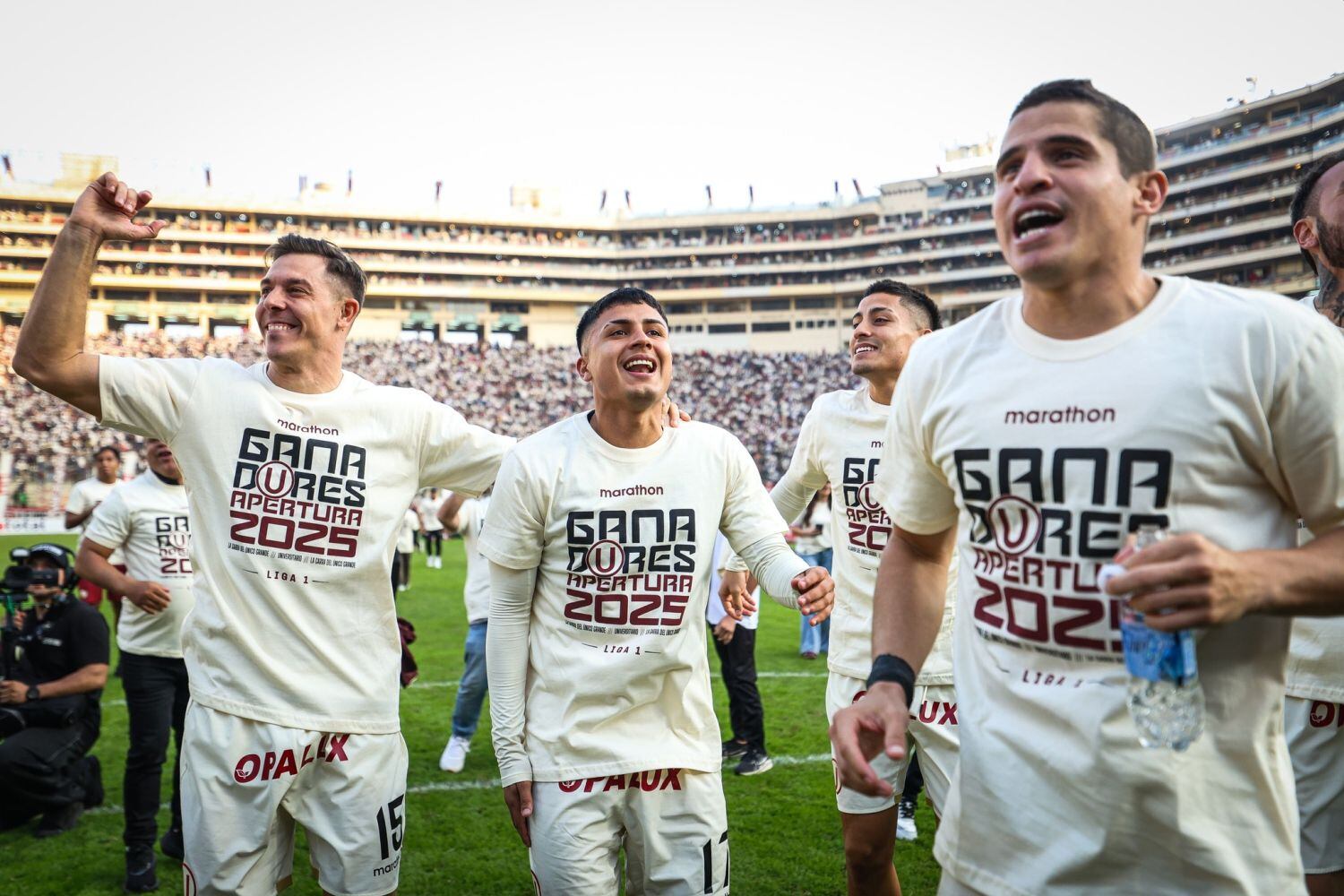 Universitario ganó el Torneo Apertura con dos puntos de ventaja sobre Alianza Lima. (Foto: Universitario)