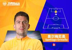 ¡Hablará en chino! Santiago Ormeño fue presentado en Qingdao Hainiu