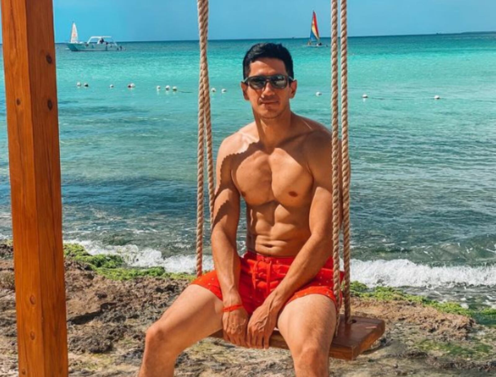 La figura de televisión disfrutando e un día soleado (Foto: José Carlos Herrera / Instagram)