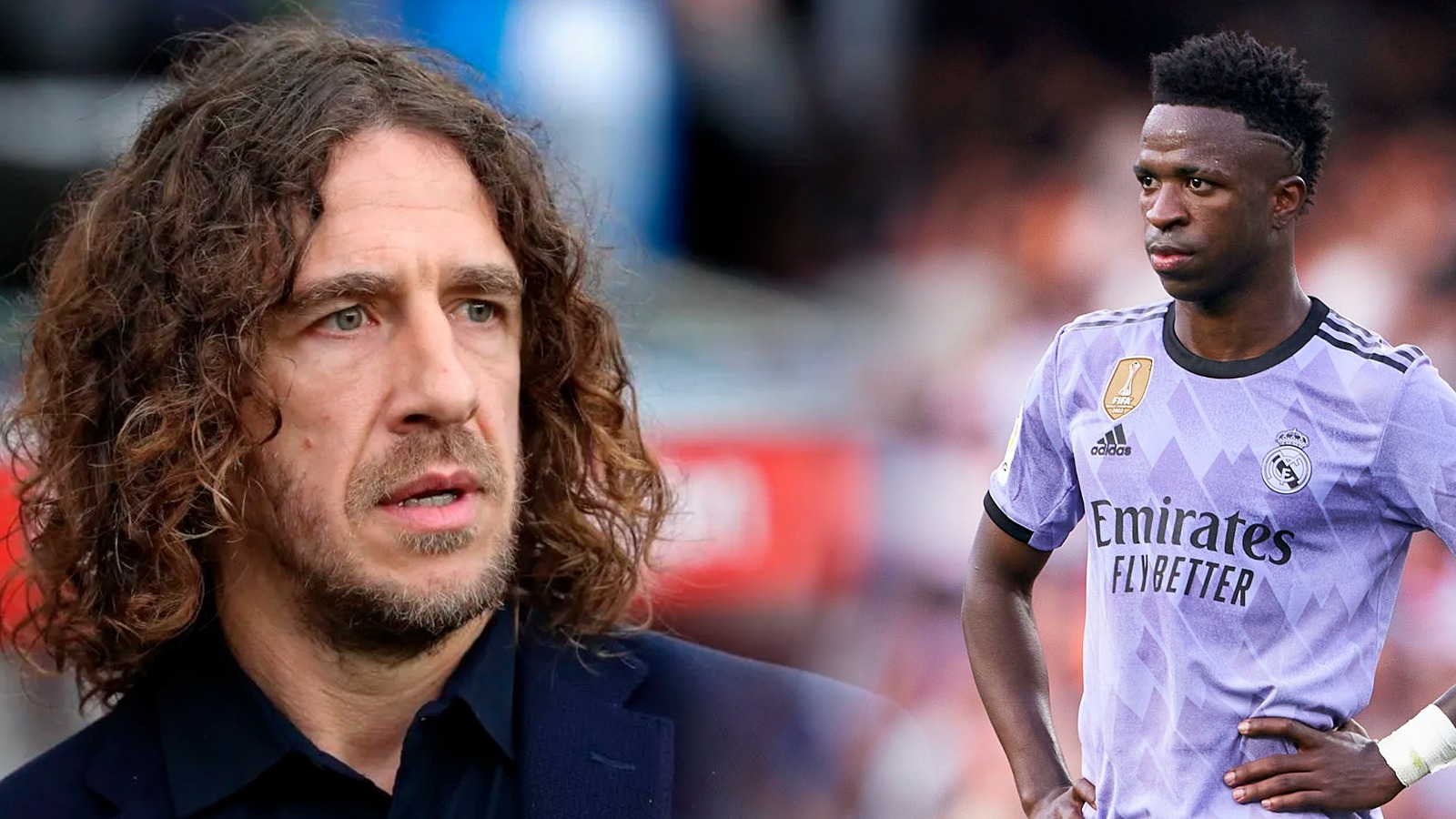 Puyol aconseja a Vinícius un cambio de actitud. (Foto: Getty Images)