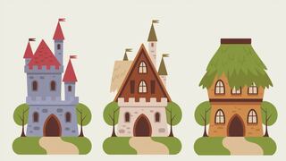 Elige uno de los castillos en la imagen para saber cuál es tu rasgo más sobresaliente