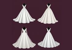 Elige un vestido de novia de la imagen para descubrir aspectos sorprendentes de tu personalidad