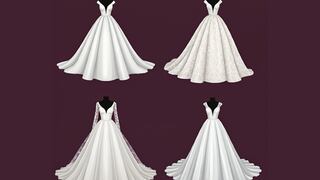 Elige un vestido de novia de la imagen para descubrir aspectos sorprendentes de tu personalidad