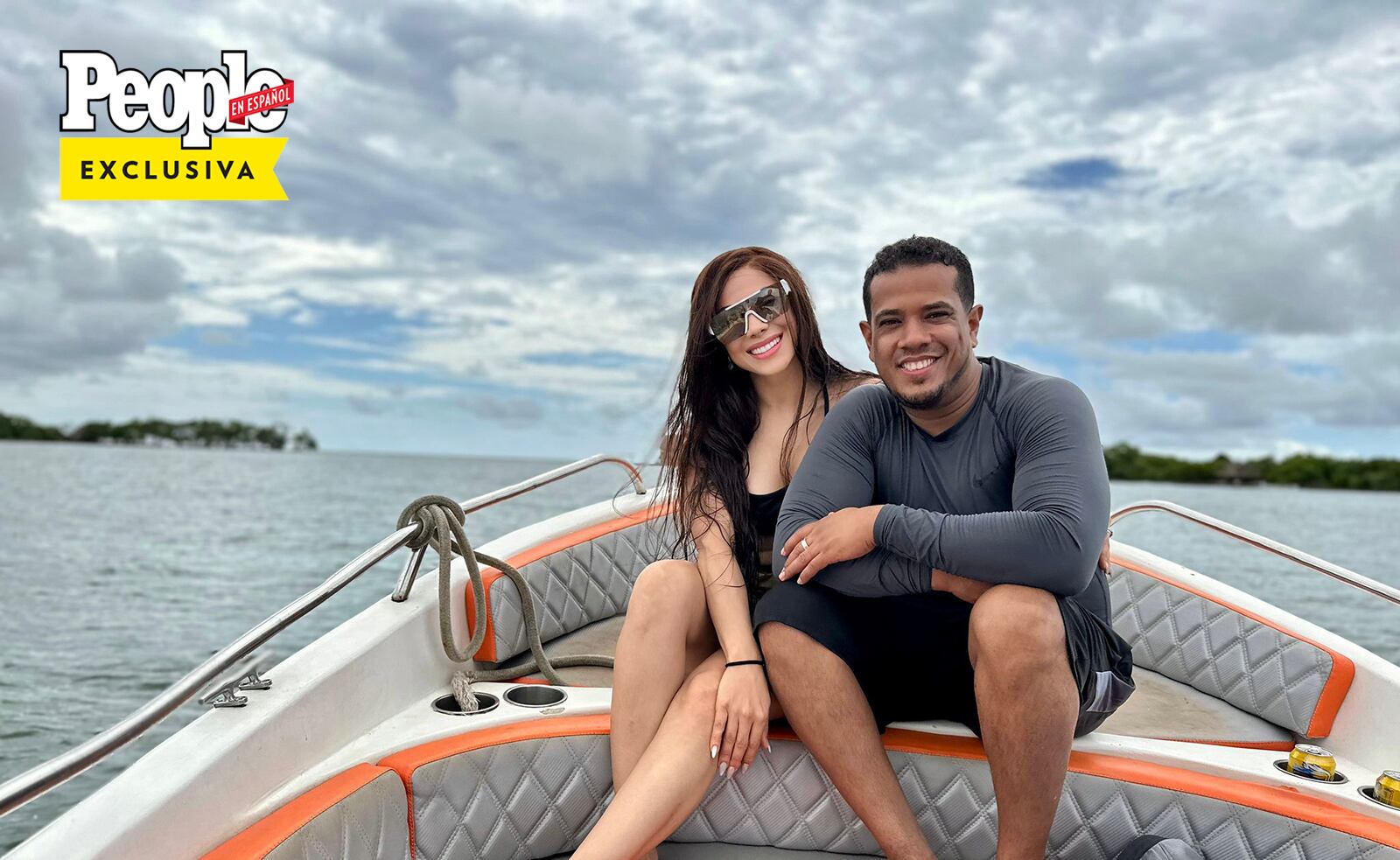 La Materialista y Eury Matos disfrutando de los hermosos paisajes (Foto: People en Español)