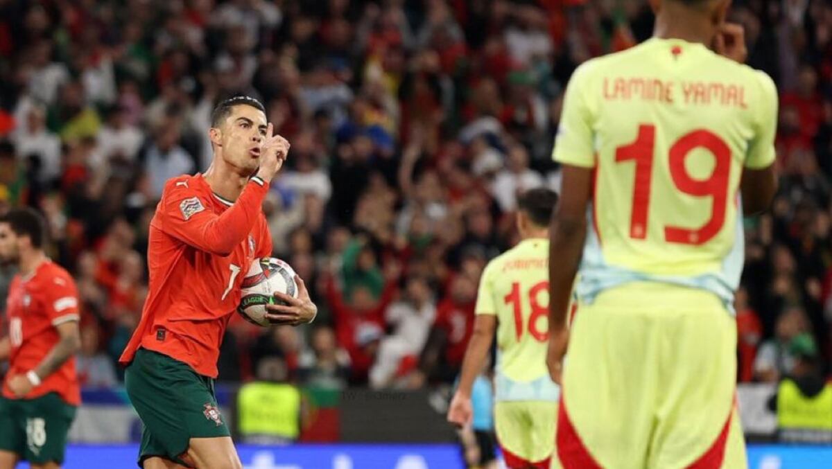 Cristiano Ronaldo se proclamó por segunda vez campeón de la Nations League. (Foto: Difusión X)