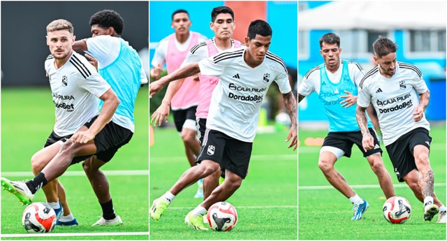 Las mejores postales del entrenamiento de Sporting Cristal (Foto: prensa SC)