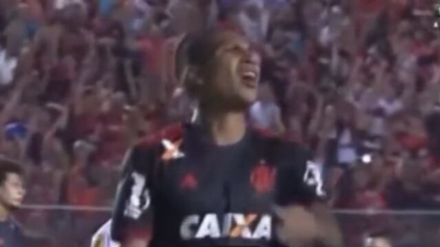 No solo hizo el gol: las mejores jugadas de Guerrero en triunfo de Flamengo