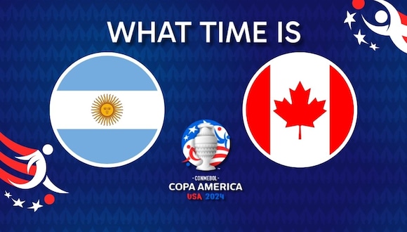 What Time is the Argentina vs. Canada match? Global Kickoff Times for the 2024 Copa America Semifinals to see it in USA, UK, and Australia. | Photo by Canva / Depor Composition