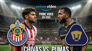 Prime VIDEO transmitió el triunfo de Chivas de Guadalajara por 3-0 a Pumas