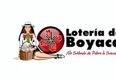 Número ganador de la Lotería de Boyacá del sábado 15 de junio
