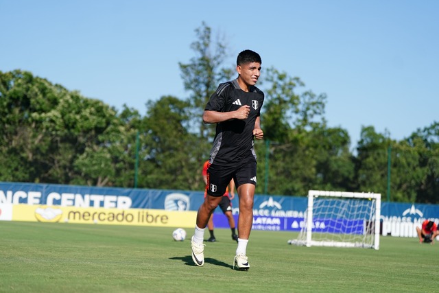 La Bicolor realizó su último entrenamiento en Kansas y quedó lista para jugar contra Canadá. (Foto: Selección Peruana).
