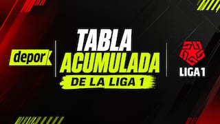 Acumulado de la Liga 1 2026: tabla de posiciones durante la fecha 12 del Torneo Clausura