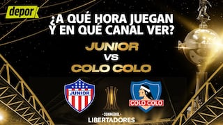 Junior vs Colo Colo por Copa Libertadores 2024: en qué canales TV ver transmisión