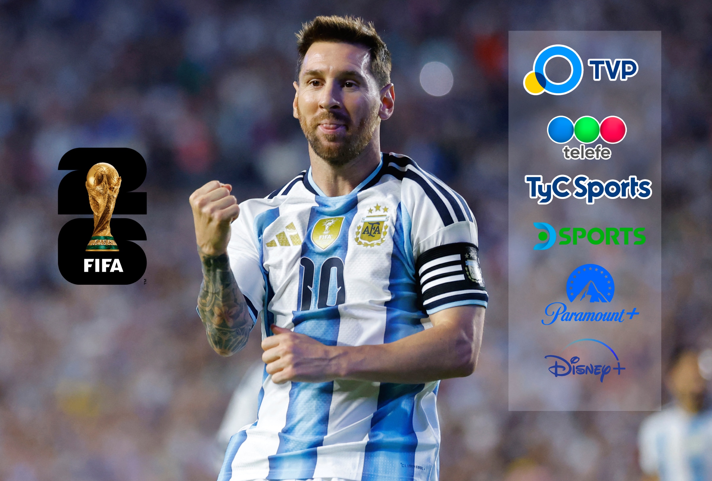 ESTADOS UNIDOS, 11/06/2026.- ¿Dónde ver el Mundial 2026 en Argentina? Consulta qué canales transmiten los partidos de Lionel Messi y la Albiceleste por Telefe, TV Pública, TyC Sports, DSports, ESPN, DGO y Disney+. FOTO DE TODD KIRKLAND PARA GETTY IMAGES Y AFP