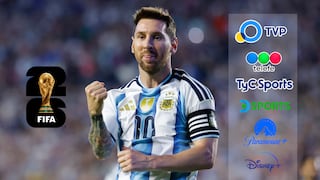¿Por qué canales de TV transmiten EN VIVO los partidos de la Copa Mundial 2026 en Argentina con Lionel Messi?