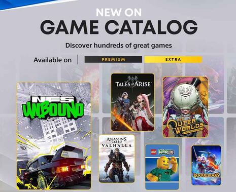 Se revela la lista completa de títulos de PlayStation Plus para los niveles Extra y Deluxe