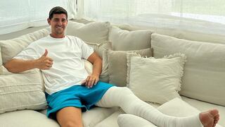 Courtois no se rinde tras su grave lesión: “Toca hacer todo para volver más fuerte”
