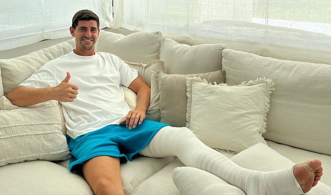 Thibaut Courtois se lesionó en agosto pasado y solo tapó 4 partidos en la temporada.