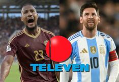 Televen transmitió Venezuela 0-3 Argentina: resumen y video del partido por Eliminatorias 2026